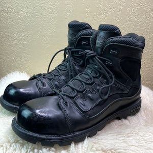 Thorogood Mens Tactical Waterproof Black Boots